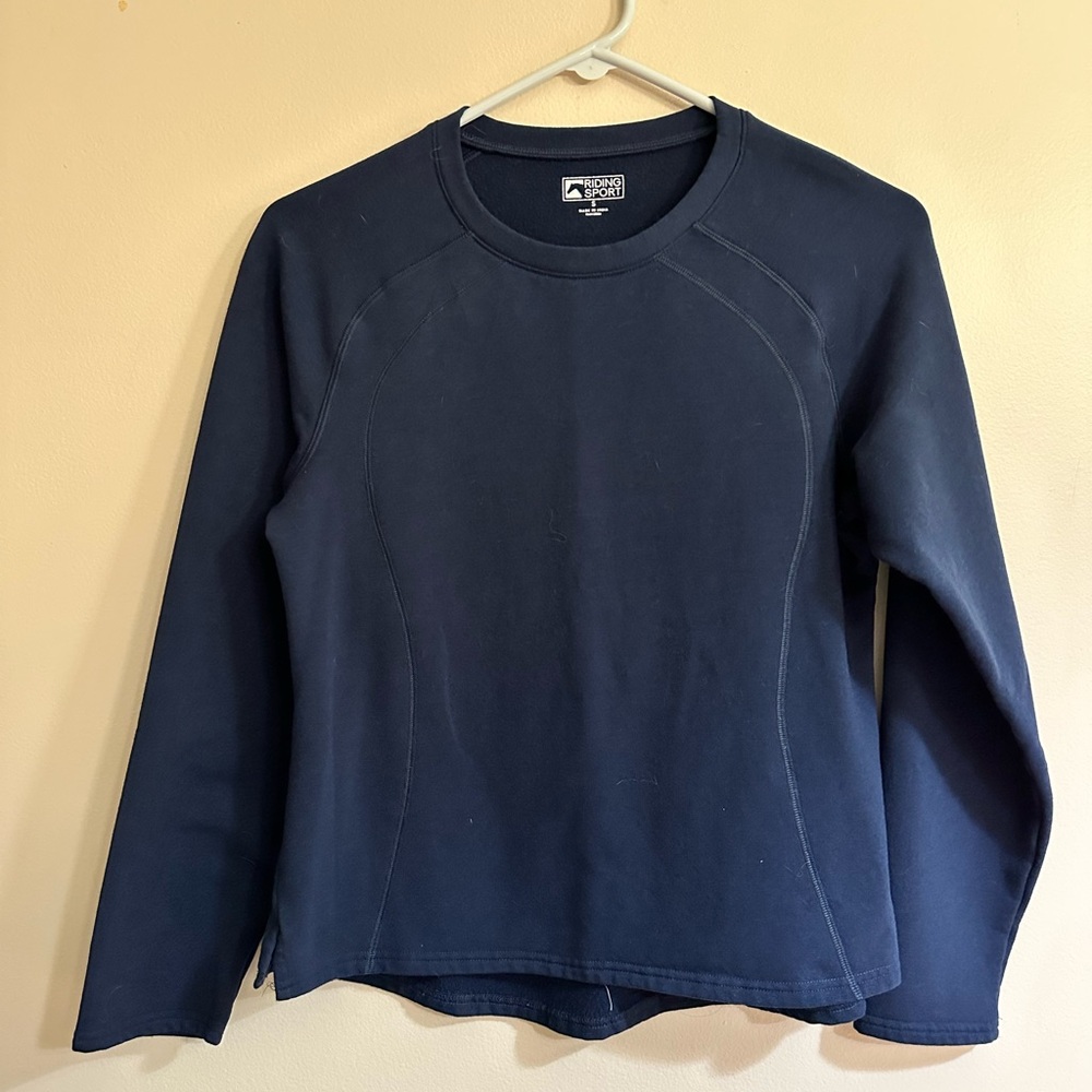 Riding Sport Navy Blue Sweater size Small